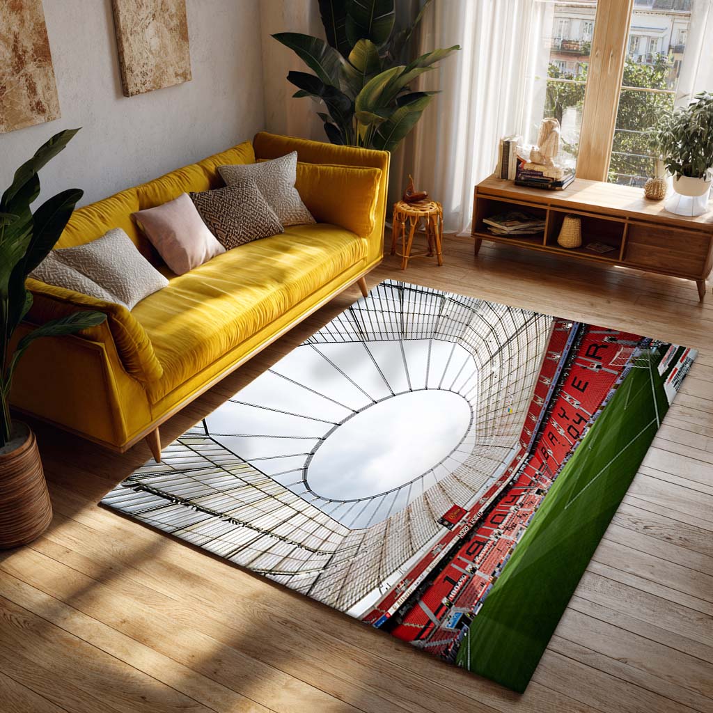 Spielfeld der BayArena Teppich 10 2