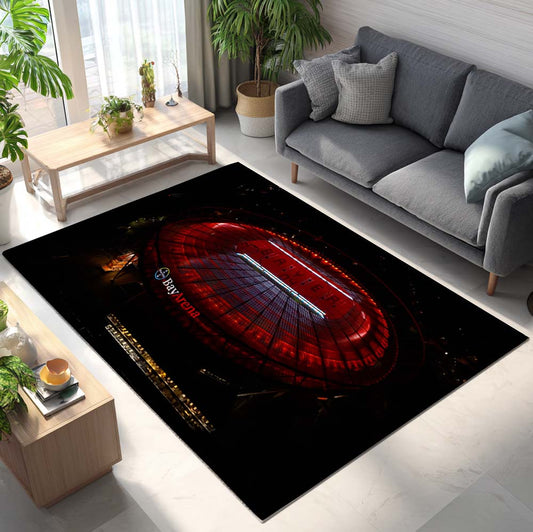 Spielfeld der BayArena Teppich 11