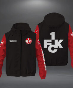 1. FC Kaiserslautern Windjacke 1.FCK Black Red | Windbreaker