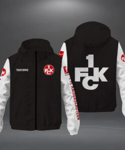 1. FC Kaiserslautern Windjacke 1.FCK Black White | Windbreaker