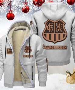 1. FC Saarbrucken Gefütterte Kapuzenjacke