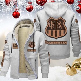 1. FC Saarbrucken Gefütterte Kapuzenjacke