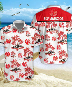 Hawaiihemd 1. FSV Mainz 05 – Herren Sommerhemd Style 01