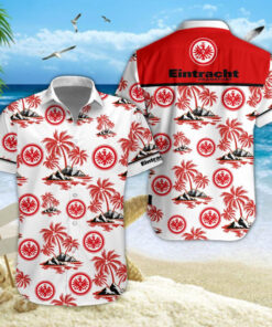 Hawaiihemd Eintracht Frankfurt – Herren Sommerhemd Style 01