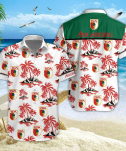 Hawaiihemd FC Augsburg – Herren Sommerhemd Style 01
