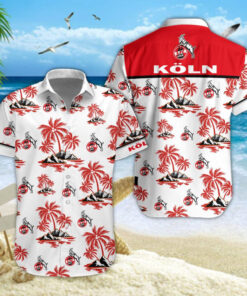 Hawaiihemd 1. FC Köln – Herren Sommerhemd Style 01