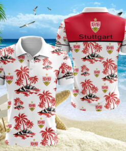 VfB Stuttgart Poloshirt | VfB Polohemd Brustring Design