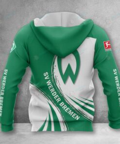 Alternative view of Werder Bremen Hoodie Zip Herren | SVW Kapuzenjacke mit Reißverschluss VITA421