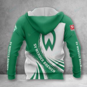 Alternative view of Werder Bremen Hoodie Zip Herren | SVW Kapuzenjacke mit Reißverschluss VITA421