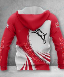 Alternative view of 1. FC Köln Hoodie Herren | Effzeh Kapuzenpullover VITA409