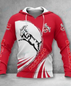 1. FC Köln Hoodie Herren | Effzeh Kapuzenpullover VITA409