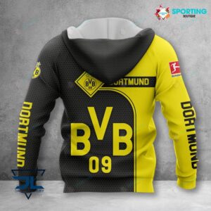 Alternative view of Borussia Dortmund Hoodie Herren | BVB Kapuzenpullover VITC3103