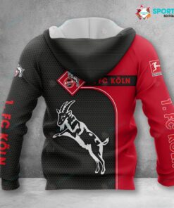 Alternative view of 1. FC Köln Hoodie Herren | Effzeh Kapuzenpullover VITC3100