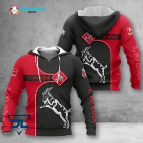 1. FC Köln Hoodie Herren | Effzeh Kapuzenpullover VITC3100