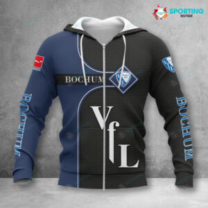 VfL Bochum Hoodie Zip Herren | VfL Kapuzenjacke mit Reißverschluss VITC3116