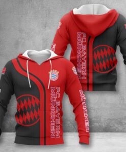 Bayern München Hoodie Herren | FCB Kapuzenpullover WINA2507