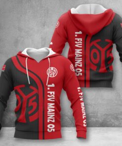 1. FSV Mainz 05 Hoodie Herren | Mainz 05 Kapuzenpullover WINA2501