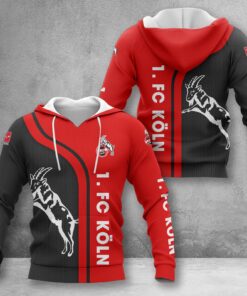 1. FC Köln Hoodie Herren | Effzeh Kapuzenpullover WINA2500