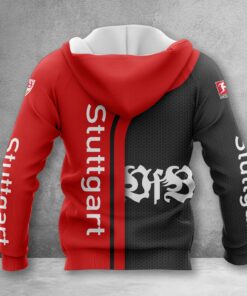 Alternative view of VfB Stuttgart Hoodie Zip Herren | VfB Kapuzenjacke mit Reißverschluss WINA2514