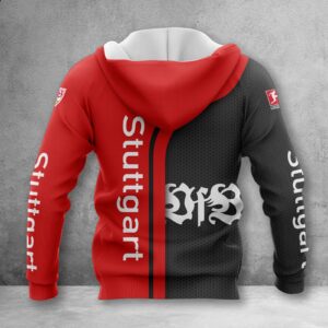 Alternative view of VfB Stuttgart Hoodie Zip Herren | VfB Kapuzenjacke mit Reißverschluss WINA2514