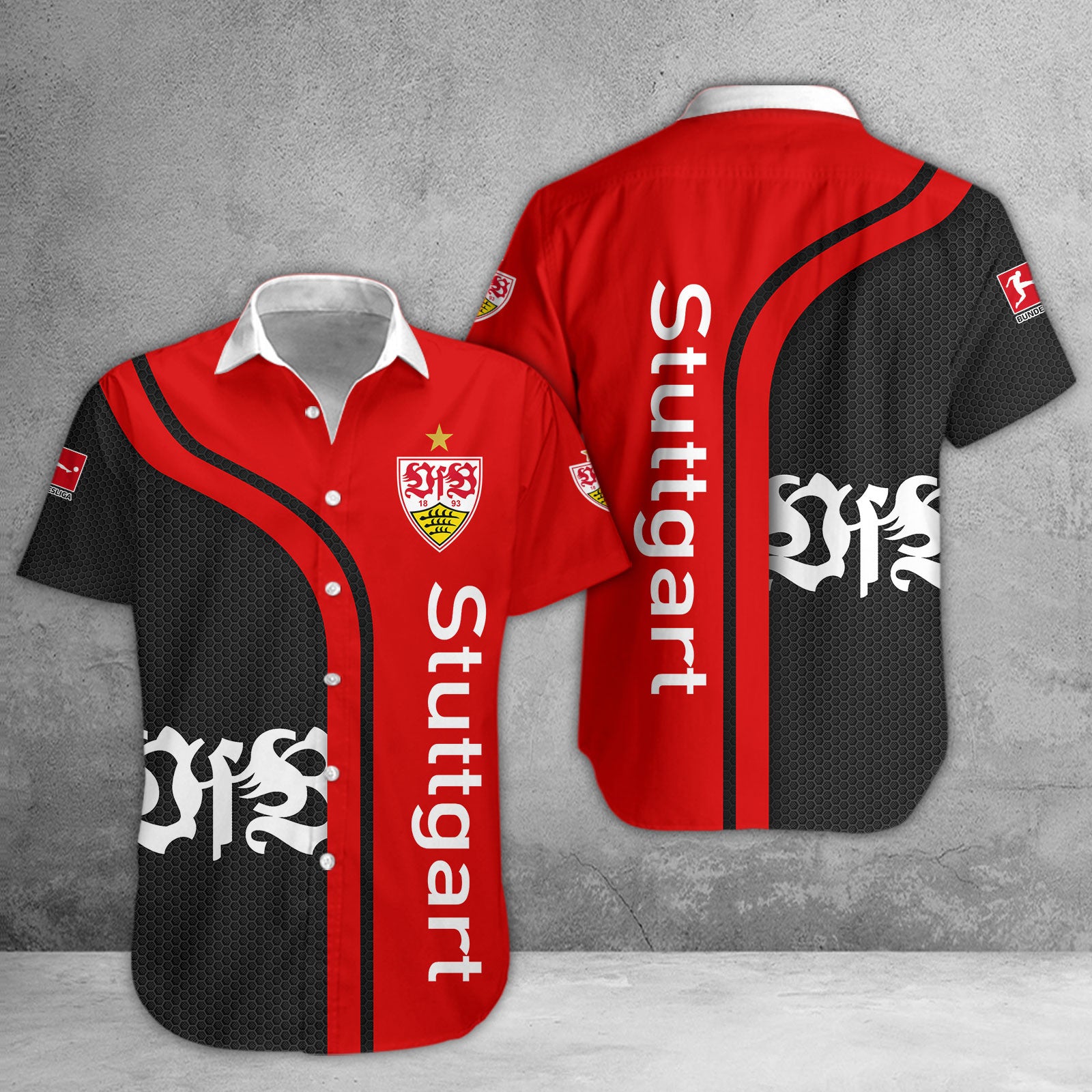 VfB Stuttgart Hawaii Shirt | VfB Hawaiihemd WINA2514