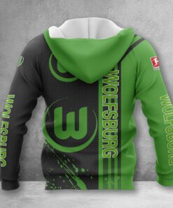 Alternative view of VfL Wolfsburg Hoodie Herren | WOB Kapuzenpullover WINA2757