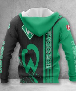 Alternative view of Werder Bremen Hoodie Herren | SVW Kapuzenpullover WINA2758
