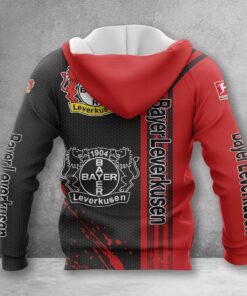 Alternative view of Bayer 04 Leverkusen Hoodie Herren | B04 Kapuzenpullover WINA2743