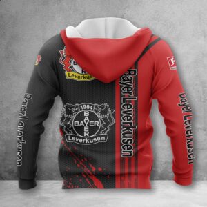Alternative view of Bayer 04 Leverkusen Hoodie Herren | B04 Kapuzenpullover WINA2743