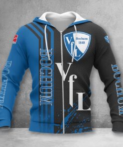 VfL Bochum Hoodie Zip Herren | VfL Kapuzenjacke mit Reißverschluss WINA2756