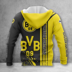 Alternative view of Borussia Dortmund II Hoodie Zip Herren | BVB II Kapuzenjacke mit Reißverschluss WINA2779