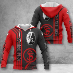 SC Freiburg II Hoodie Herren | SCF II Kapuzenpullover WINA2787
