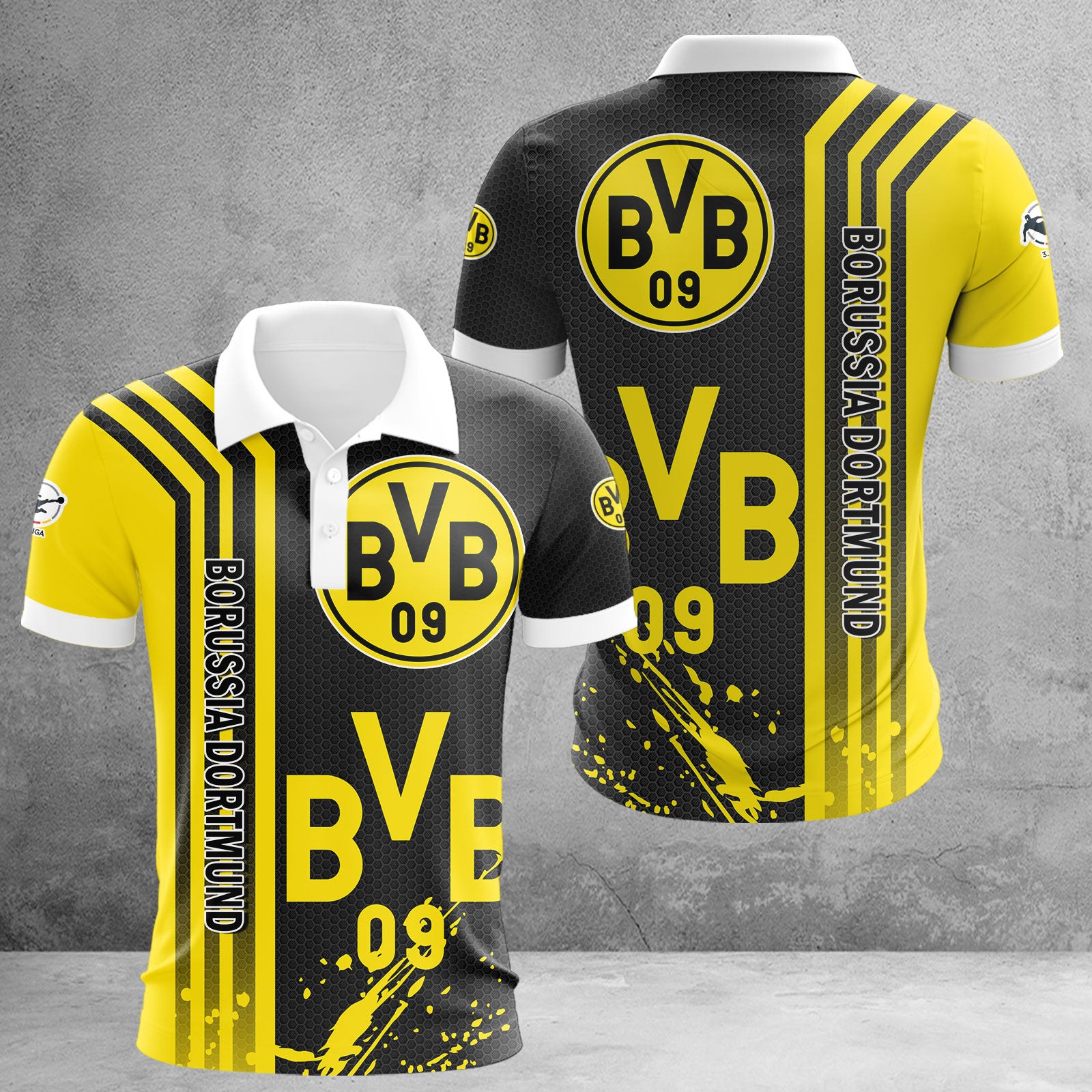 Borussia Dortmund II Poloshirt | BVB II Polohemd WINA2779