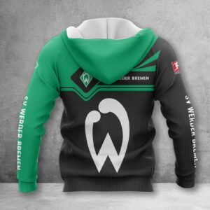 Alternative view of Werder Bremen Hoodie Herren | SVW Kapuzenpullover WINA3171