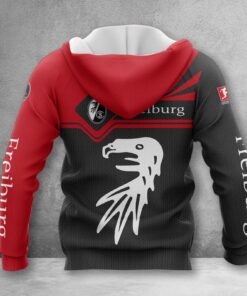 Alternative view of SC Freiburg Hoodie Herren | SCF Kapuzenpullover WINA3164