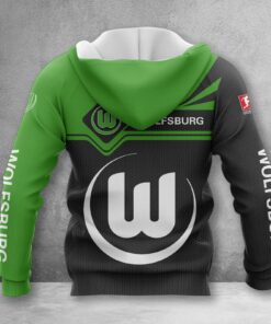 Alternative view of VfL Wolfsburg Hoodie Herren | WOB Kapuzenpullover WINA3170