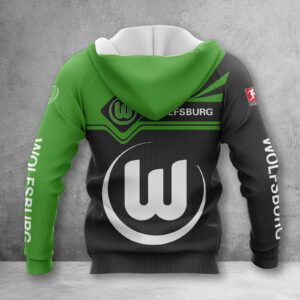 Alternative view of VfL Wolfsburg Hoodie Herren | WOB Kapuzenpullover WINA3170