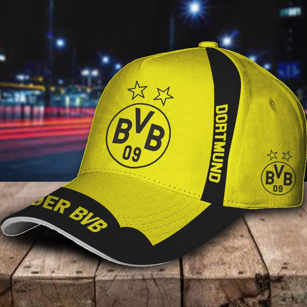 Borussia Dortmund Cap | BVB Basecap & Kappe Logo-Design – Bild 2