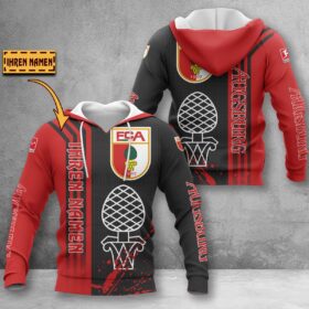 FC Augsburg Hoodie Herren | FCA Kapuzenpullover WINA3218