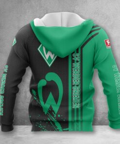 Alternative view of Werder Bremen Hoodie Herren | SVW Kapuzenpullover WINA3229