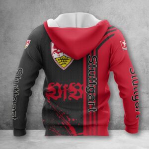 Alternative view of VfB Stuttgart Hoodie Zip Herren | VfB Kapuzenjacke mit Reißverschluss WINA3226