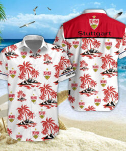 Hawaiihemd VfB Stuttgart – Herren Sommerhemd V2