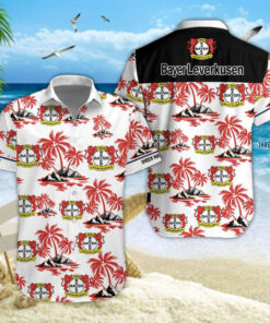 Hawaiihemd Bayer 04 Leverkusen – Herren Sommerhemd V2