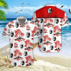 Hawaiihemd SC Freiburg – Herren Sommerhemd V2