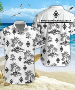Hawaiihemd Borussia Mönchengladbach – Herren Sommerhemd V2