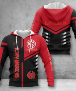 Alternative view of 1. FSV Mainz 05 Hoodie Herren | Mainz 05 Kapuzenpullover WINA3524