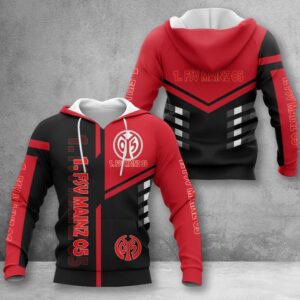 1. FSV Mainz 05 Hoodie Herren | Mainz 05 Kapuzenpullover WINA3468