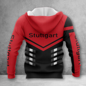 Alternative view of VfB Stuttgart Hoodie Zip Herren | VfB Kapuzenjacke mit Reißverschluss WINA3481