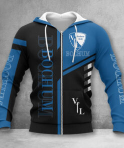 VfL Bochum Hoodie Zip Herren | VfL Kapuzenjacke mit Reißverschluss WINA3482
