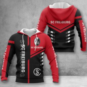 SC Freiburg II Hoodie Herren | SCF II Kapuzenpullover WINA3513